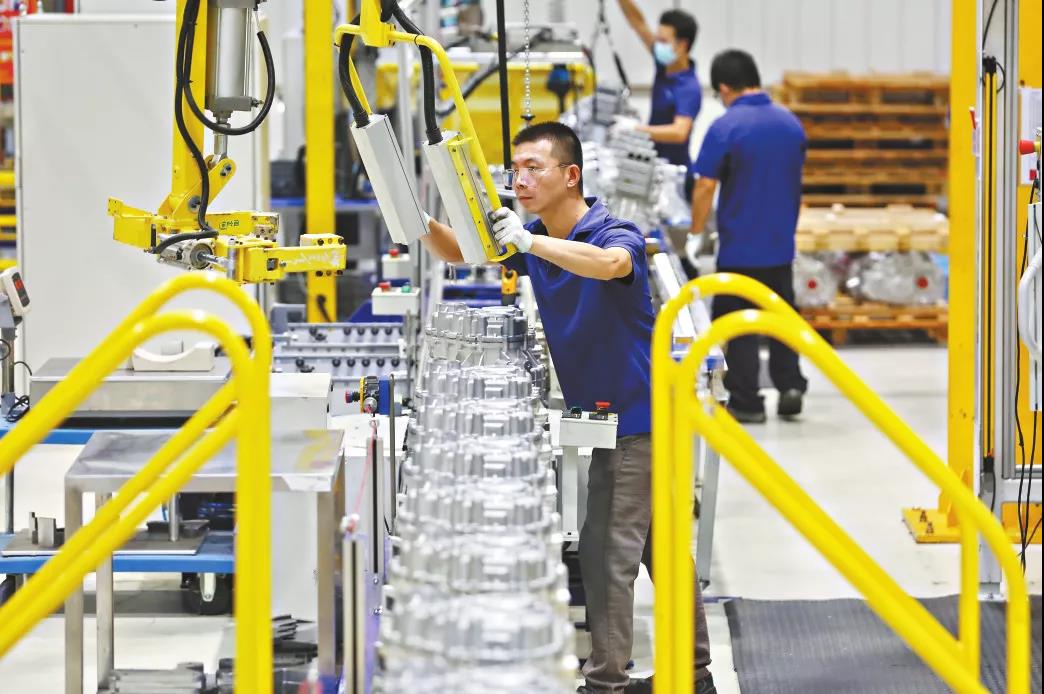 博格华纳武汉工厂增资扩建二期智能化产线